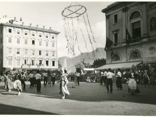 Festa della vendemmia di Lugano, 1938 ©Archivio storico della Città di Lugano