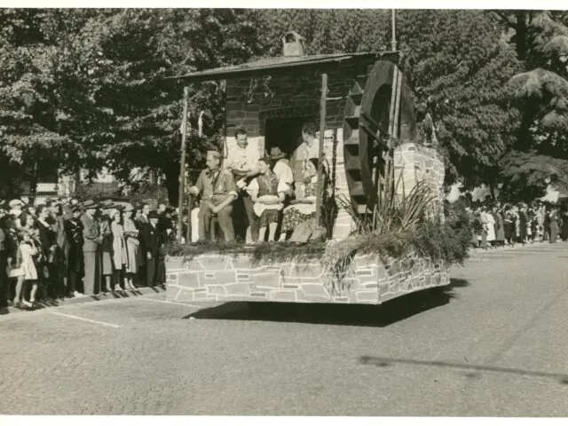 Festa della vendemmia di Lugano, 1938 ©Archivio storico della Città di Lugano