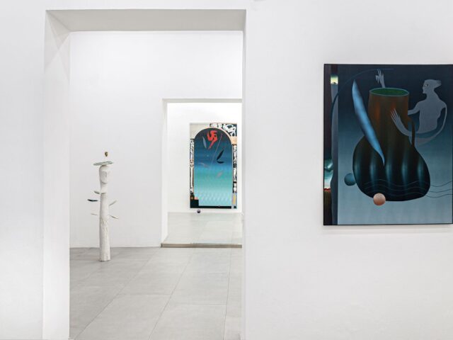 "Santuario Tropical", Mattia Babrieri, 2022, Galleria Rizzuto Palermo